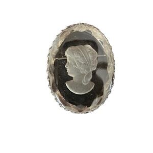 Vintage cameo brooch